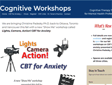 Tablet Screenshot of cognitiveworkshops.com